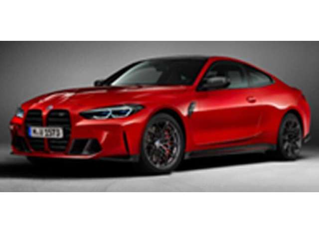 PRE-ORD3R Solido Modeliukas 1/43 2023 BMW M4 (G82) Competition, red