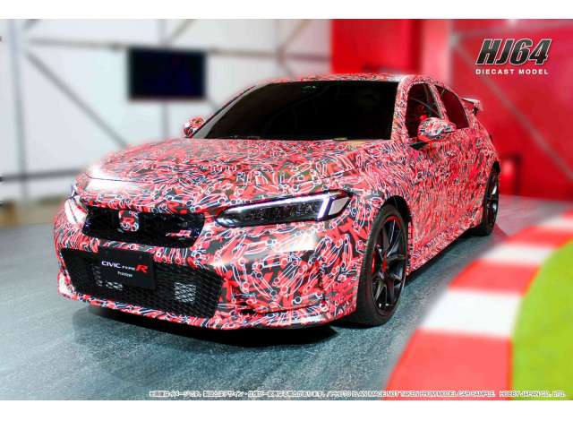 PRE-ORD3R Hobby Japan Modeliukas Honda Civic Type R (FL5), pink camouflage