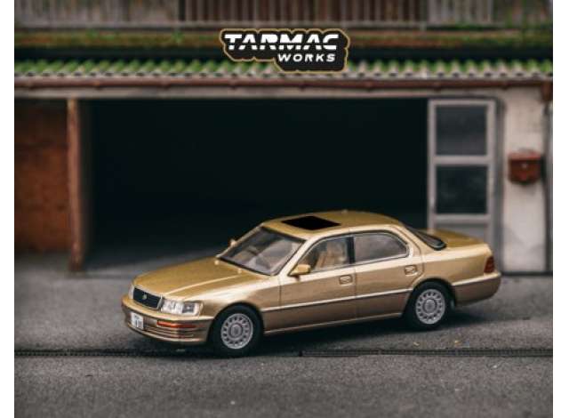 Tarmac Modeliukas 1/64 Lexus LS400, champagne beige metallic