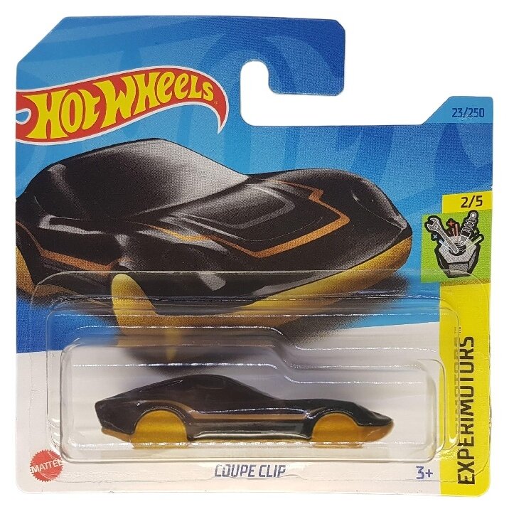 Hot Wheels Mainline Modeliukas Coupe Clip black (yra Sandėlyje)