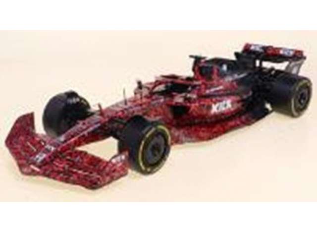 Solido Modeliukas 1/18 2023 Alfa Romeo F1 Team X Boogie art car, red/black