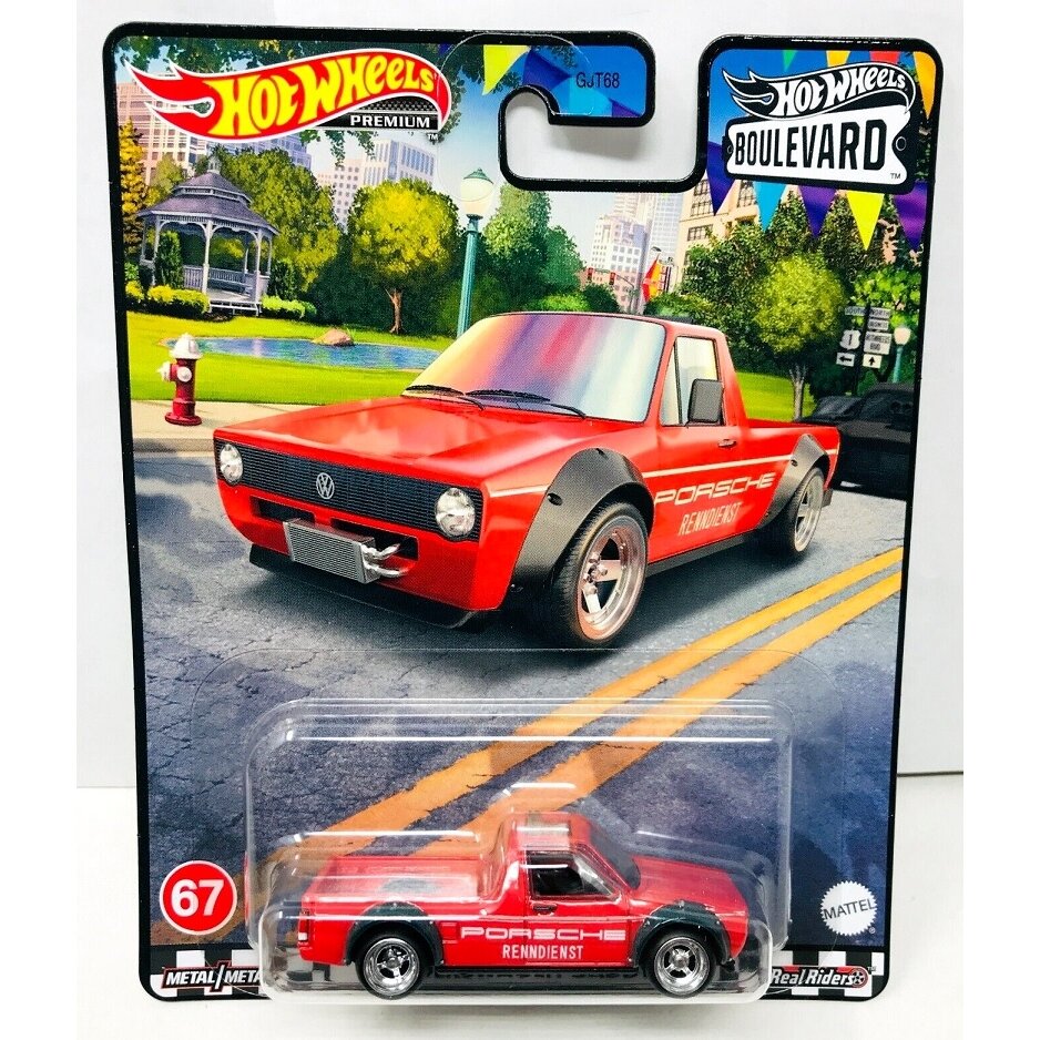 Hot Wheels Premium Boulevard Modeliukas Volkswagen Caddy (yra Sandėlyje)