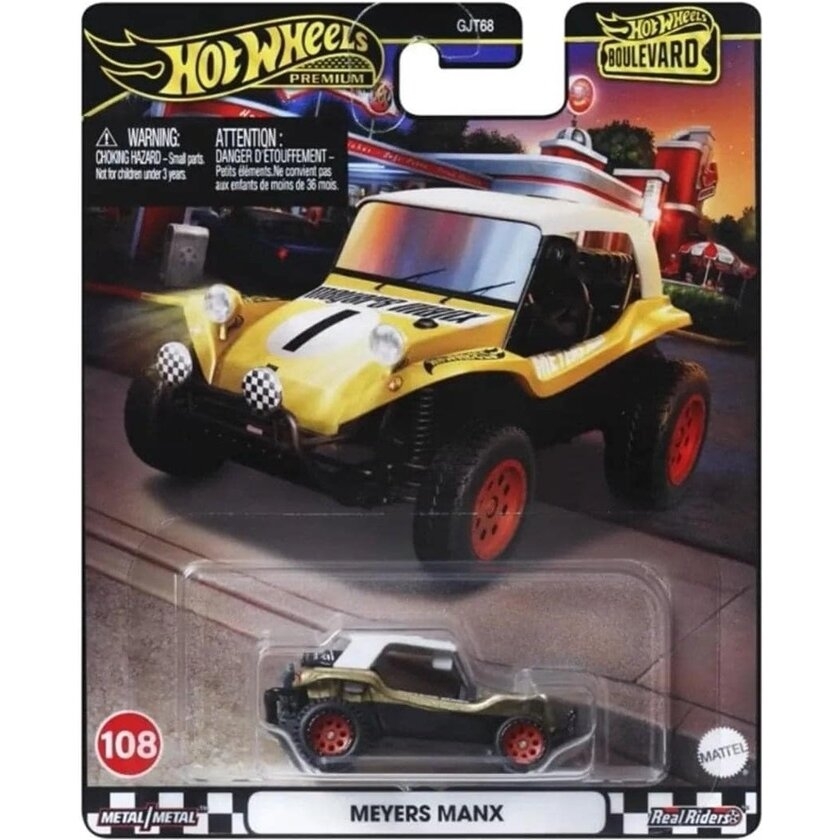 Hot Wheels Premium Boulevard Series Modeliukas 108. MEYERS MANX (yra Sandėlyje)