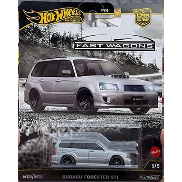 PRE-ORDER Hot Wheels Premium Fast Wagons Modeliukas Subaru Forester Wagon