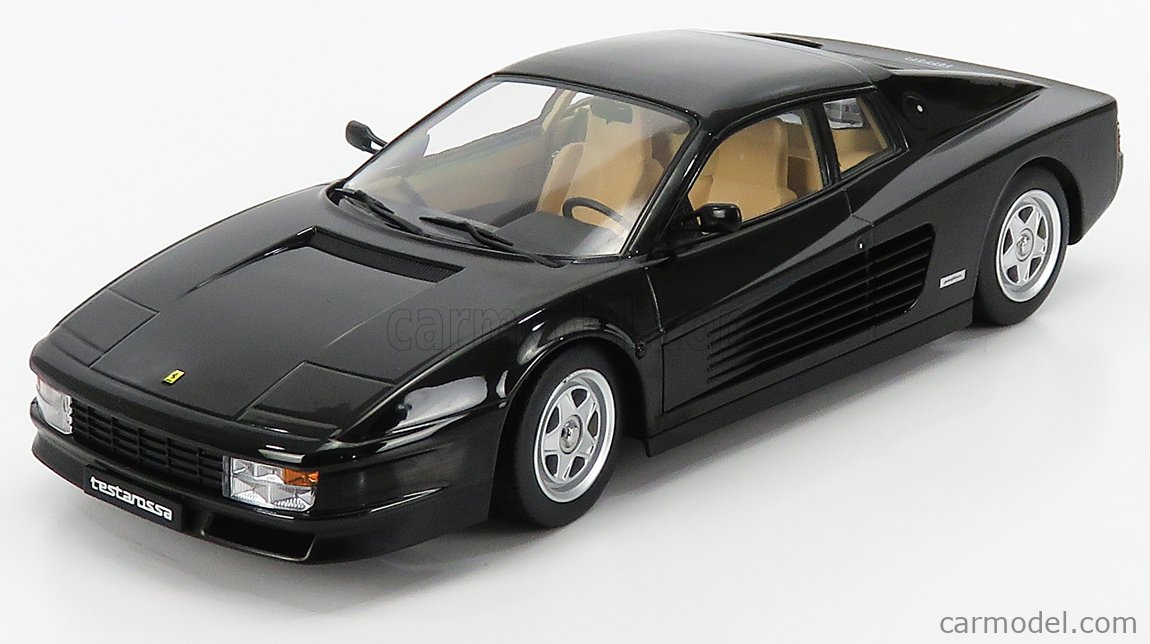 PRE-ORD3R KK Scale Modeliukas 1986 Ferrari Testarossa, black