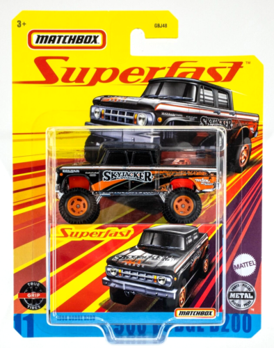 Matchbox Modeliukas 1968 Dodge D200 pick-up (yra sandėlyje)
