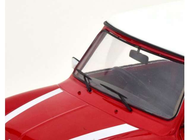PRE-ORD3R KK Scale Modeliukas 1/12 Mini Cooper, red/white