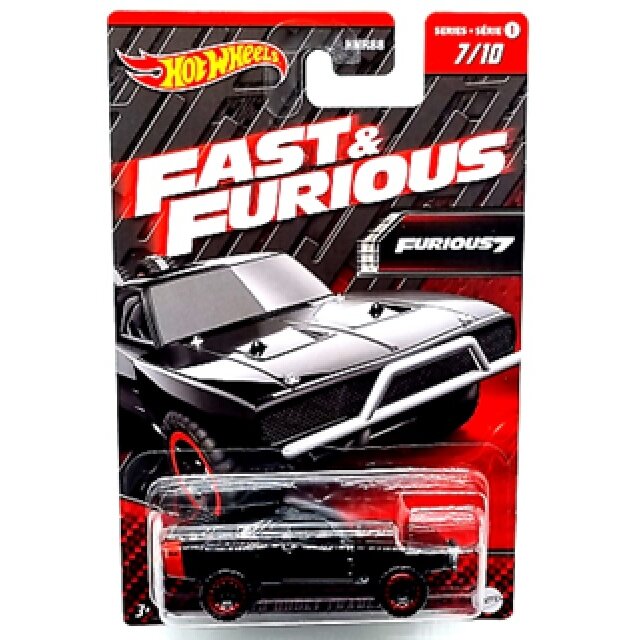 Hot Wheels Fast and Furious Modeliukas 70 Dodge Charger (yra Sandėlyje)