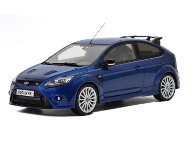 PRE-ORD3R OttO Miniatures Modeliukas 1/18 2009 Ford Focus RS MK2 *Resin series*, blue