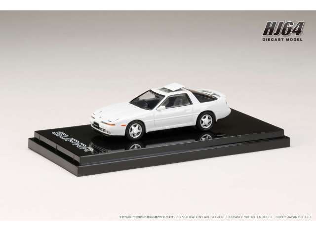 PRE-ORD3R Hobby Japan Modeliukas Toyota Supra (A70) 2.5GT Twin Turbo Limited with outer Sliding Sunroof Parts, super white