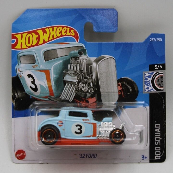 Hot Wheels Mainline Modeliukas 32 Ford Gulf blue (yra Sandėlyje)