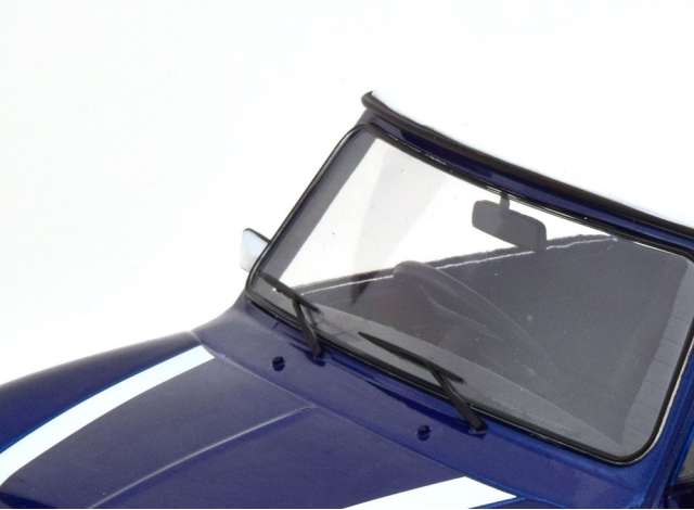 PRE-ORD3R KK Scale Modeliukas 1/12 Mini Cooper, blue/white