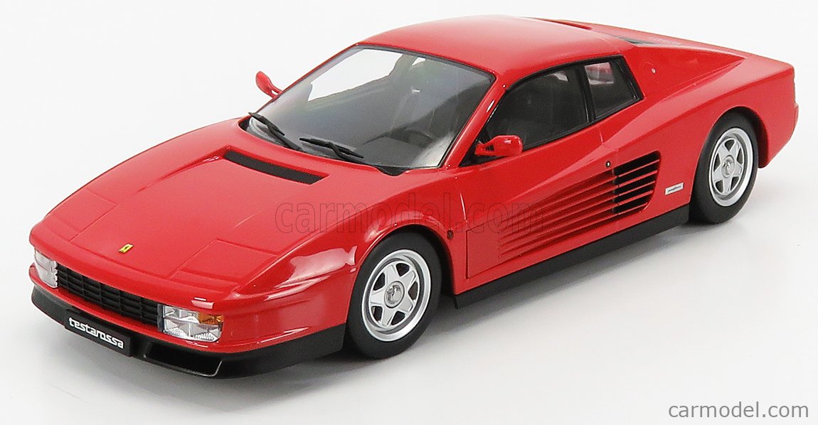 PRE-ORD3R KK Scale Modeliukas 1/18 1986 Ferrari Testarossa, red
