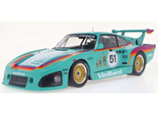 PRE-ORD3R Solido Modeliukas 1/18 1977 Porsche 935 K3 *Vaillant* #51, various