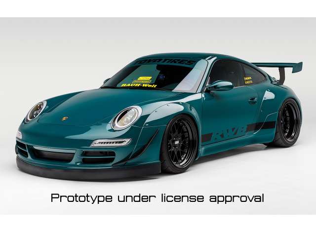 GT Spirit Modeliukas 2021 Porsche RWB Syunkashuto *Resin Series*, green hell