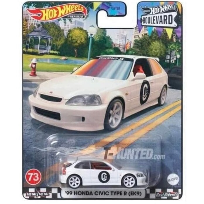 Hot Wheels Premium Modeliukas 1999 Honda Civic Type R