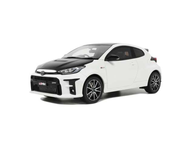 PRE-ORD3R OttO Miniatures Modeliukas 1:18 2022 GRMN Yaris Rally Package Emotional Red II Metallic 3U5