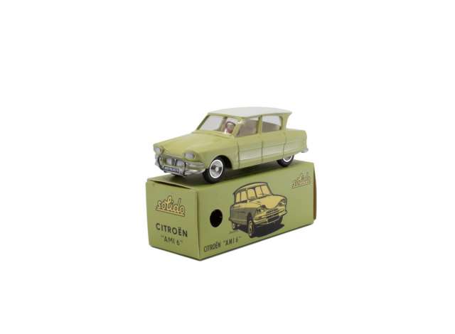 PRE-ORD3R Solido Modeliukas 1/43 Citroen Ami 6 Break berline, green