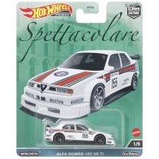 Hot Wheels Premium Modeliukas Alfa Romeo 155 V6 Ti Martini #155 (yra sandėlyje)