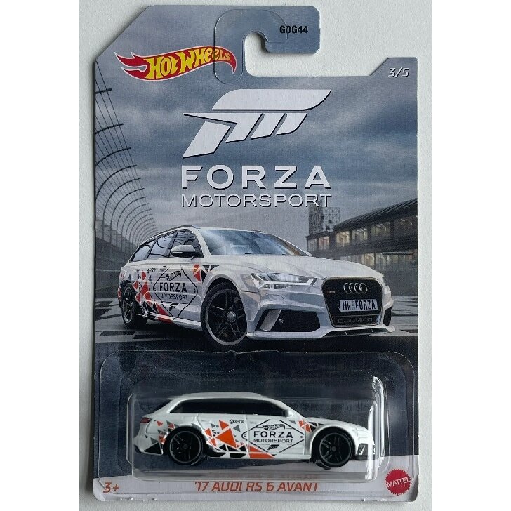 Hot Wheels Mainline Modeliukas 17 Audi RS 6 Avant Forza