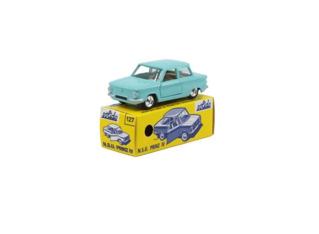 PRE-ORD3R Solido Modeliukas 1/43 NSU Prinz IV, blue