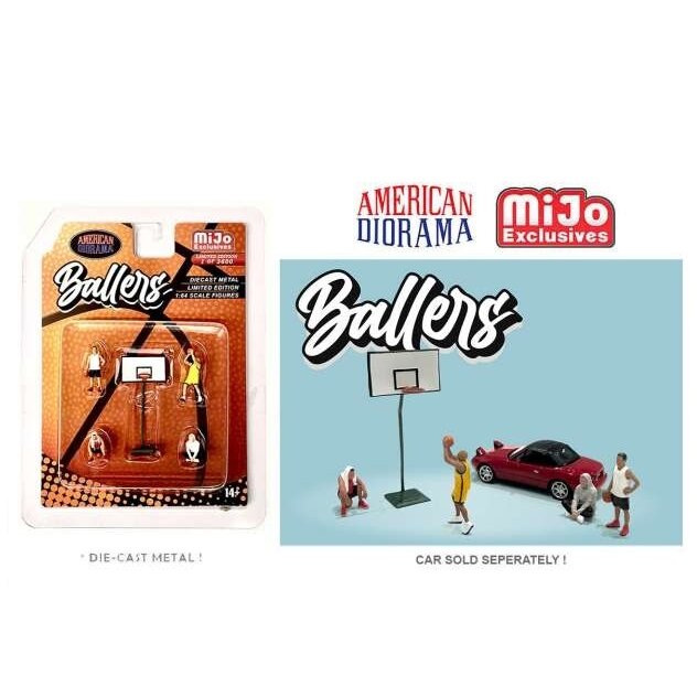 PRE-ORD3R American Diorama Figūrėlės Ballers Figure set