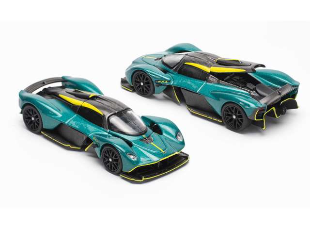 Pop Race Modeliukas 1/64 Aston Martin Valkyrie, viridian green