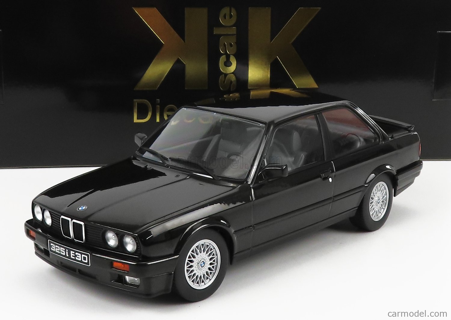 PRE-ORD3R KK Scale Modeliukas 1/18 1987 BMW 325i E30M-Package, black