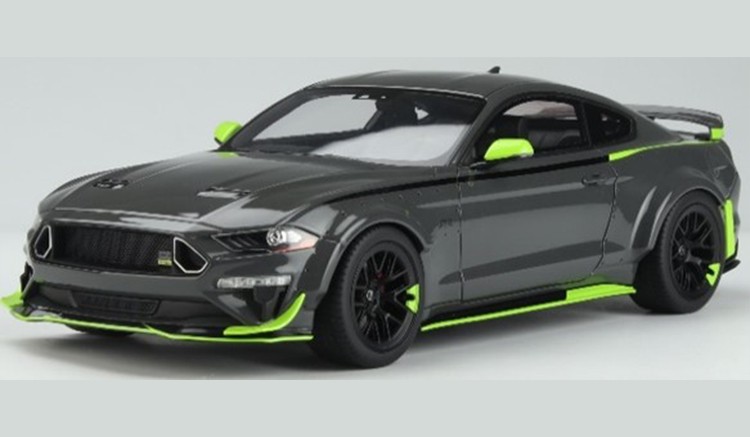 PRE-ORD3R GT Spirit Modeliukas Ford RTR Mustang Spec 5 10th Anniversary *Resin Series*, grey