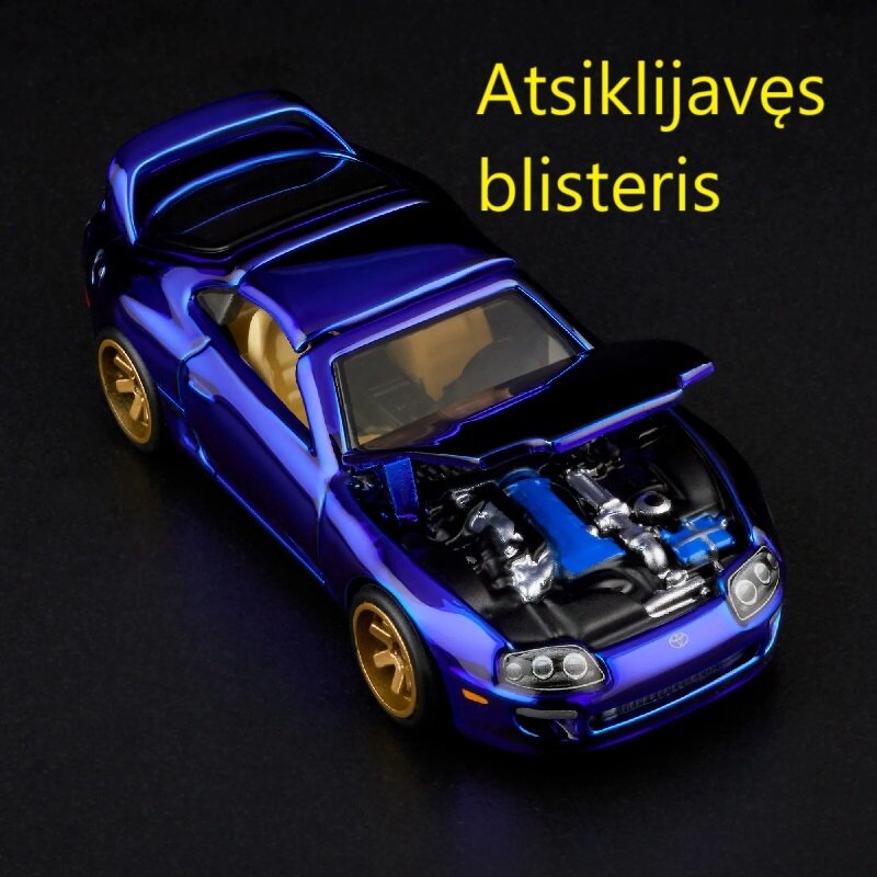 Hot Wheels Red Line Club RLC Modeliukas 1997 Toyota Supra blue (atsiklijavęs blisteris)