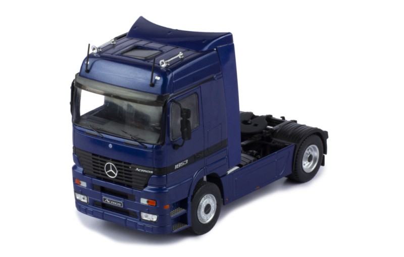PRE-ORD3R IXO Models Modeliukas 1995 Mercedes Benz Actros MP1, dark blue
