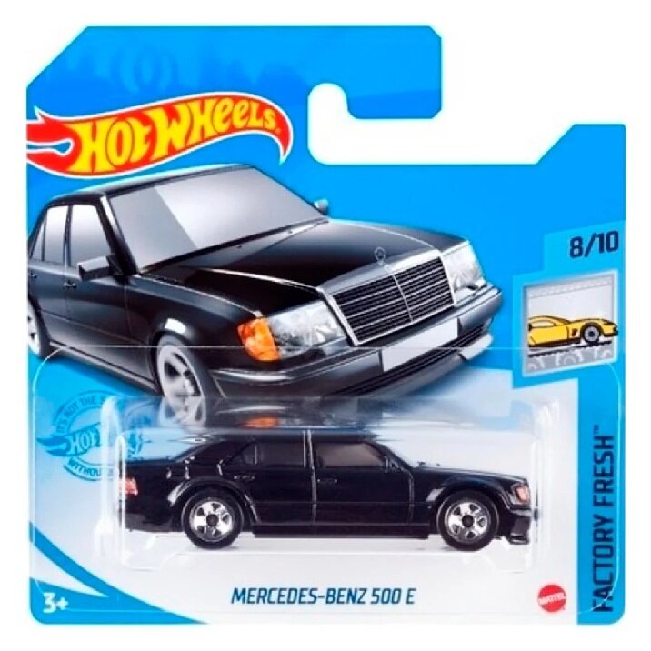 Hot Wheels Mainline Modeliukas Mercedes Benz 500 E black