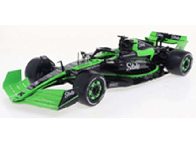 PRE-ORD3R Solido Modeliukas 1/18 2024 Kick Sauber C44 Showcar F1, black/green
