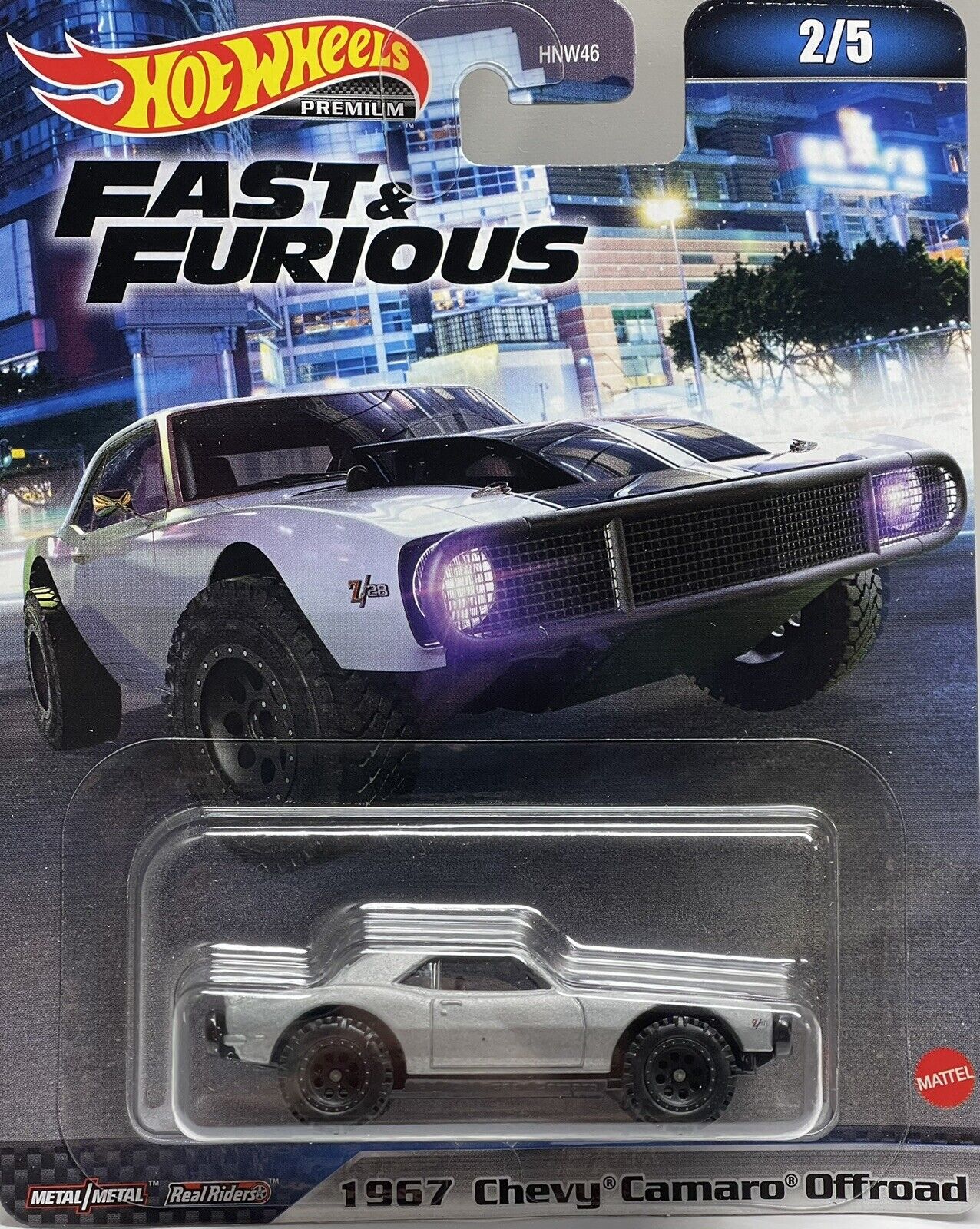 Hot Wheels Premium Modeliukas 1967 Chevy Camaro Offroad