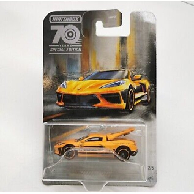 Matchbox 70 Years Special Edition Modeliukas Corvette C8 2/5 (yra Sandėlyje)
