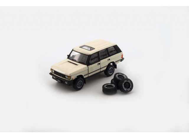 PRE-ORD3R BM Creations Modeliukas 1992 Range Rover Classic LSE left hand drive, white