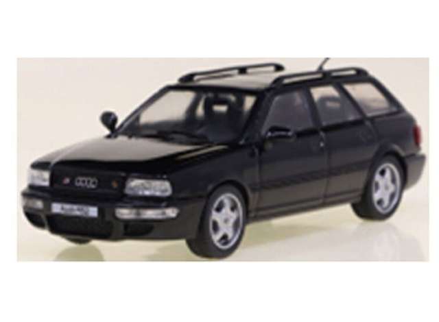 PRE-ORD3R Solido Modeliukas 1/43 Audi RS 2 Avant, black