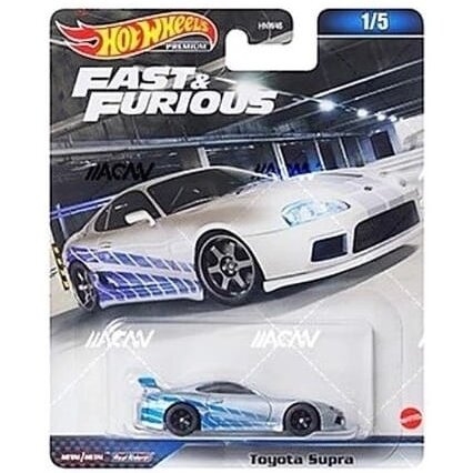 Hot Wheels Premium Modeliukas Toyota Supra Fast & the Furious