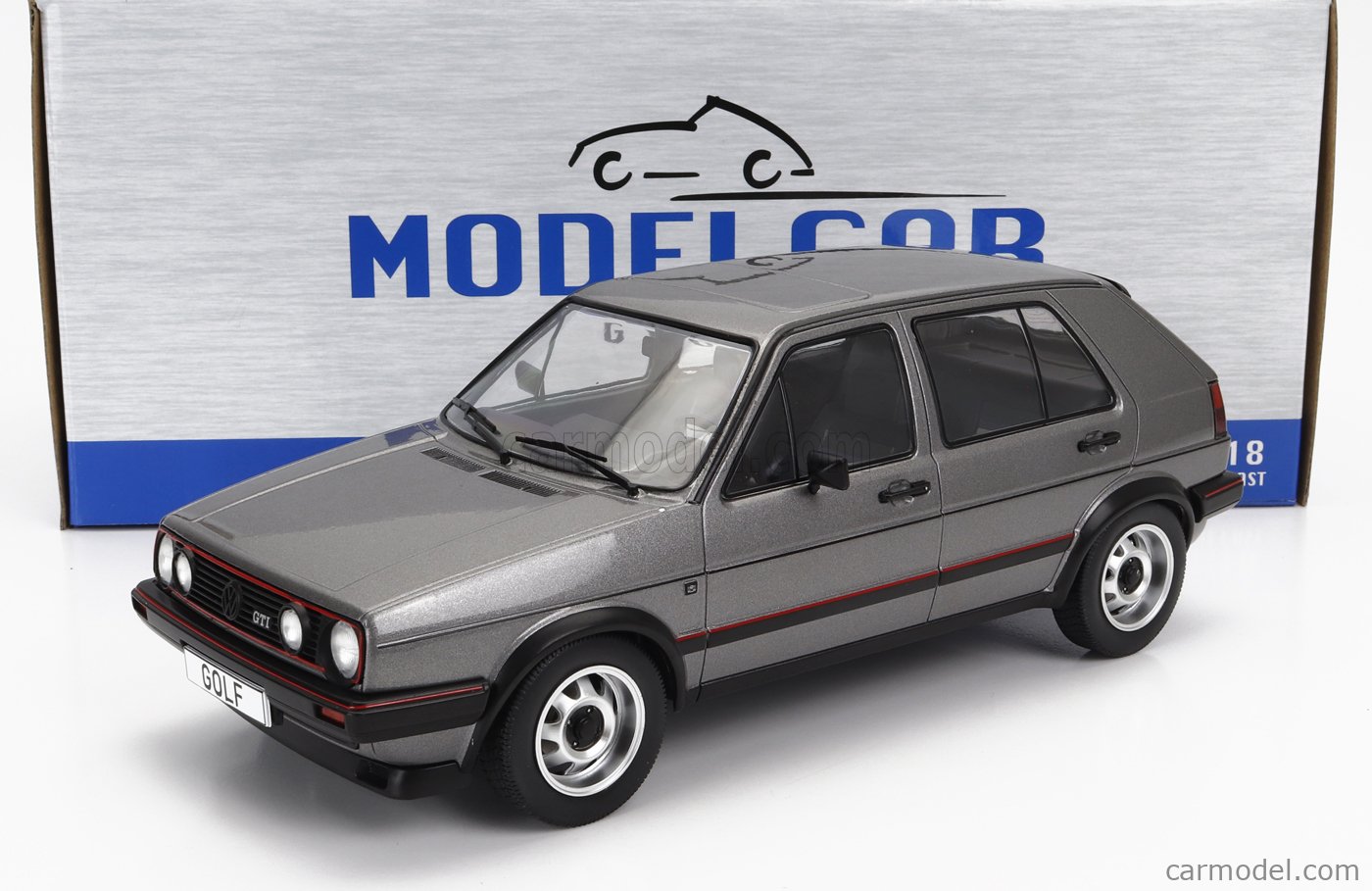 PRE-ORD3R MCG Modeliukas 1/18 1984 Volkswagen Golf II GTI, metallic dark grey