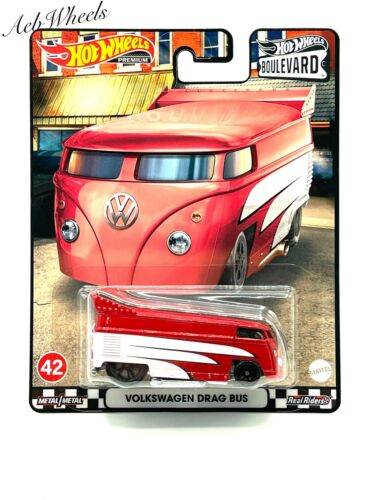 Hot Wheels Premium Modeliukas Volkswagen Drag Bus