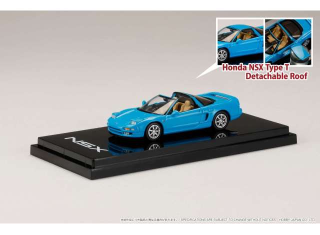 PRE-ORD3R Hobby Japan Modeliukas Honda NSX Type T with Detachable Roof, phoenix blue