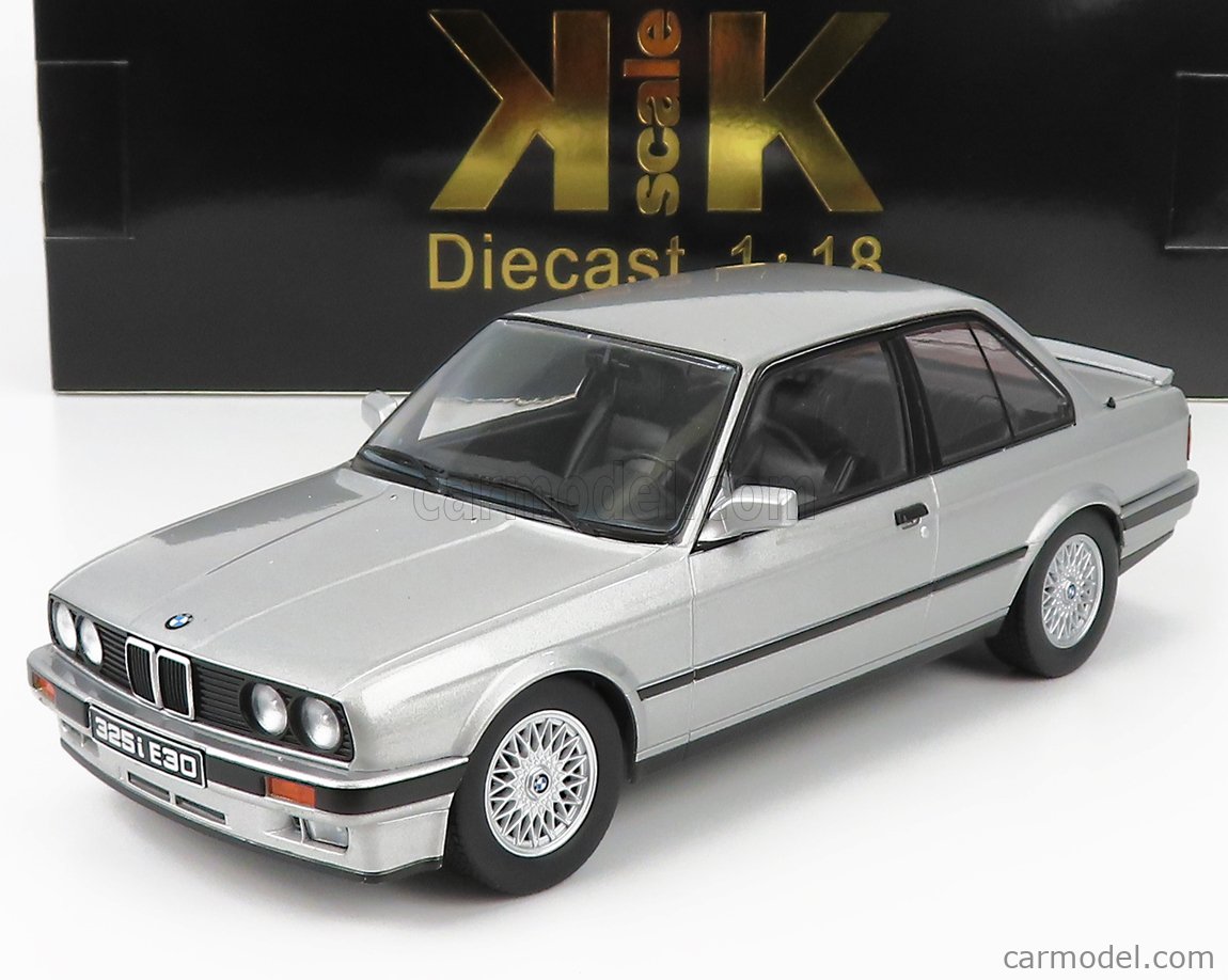 PRE-ORD3R KK Scale Modeliukas 1/18 1987 BMW 325i E30M-Package, silver