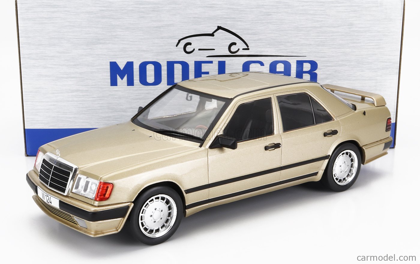 PRE-ORD3R MCG Modeliukas 1/18 1986 Mercedes-Benz W124 Tuning, beige