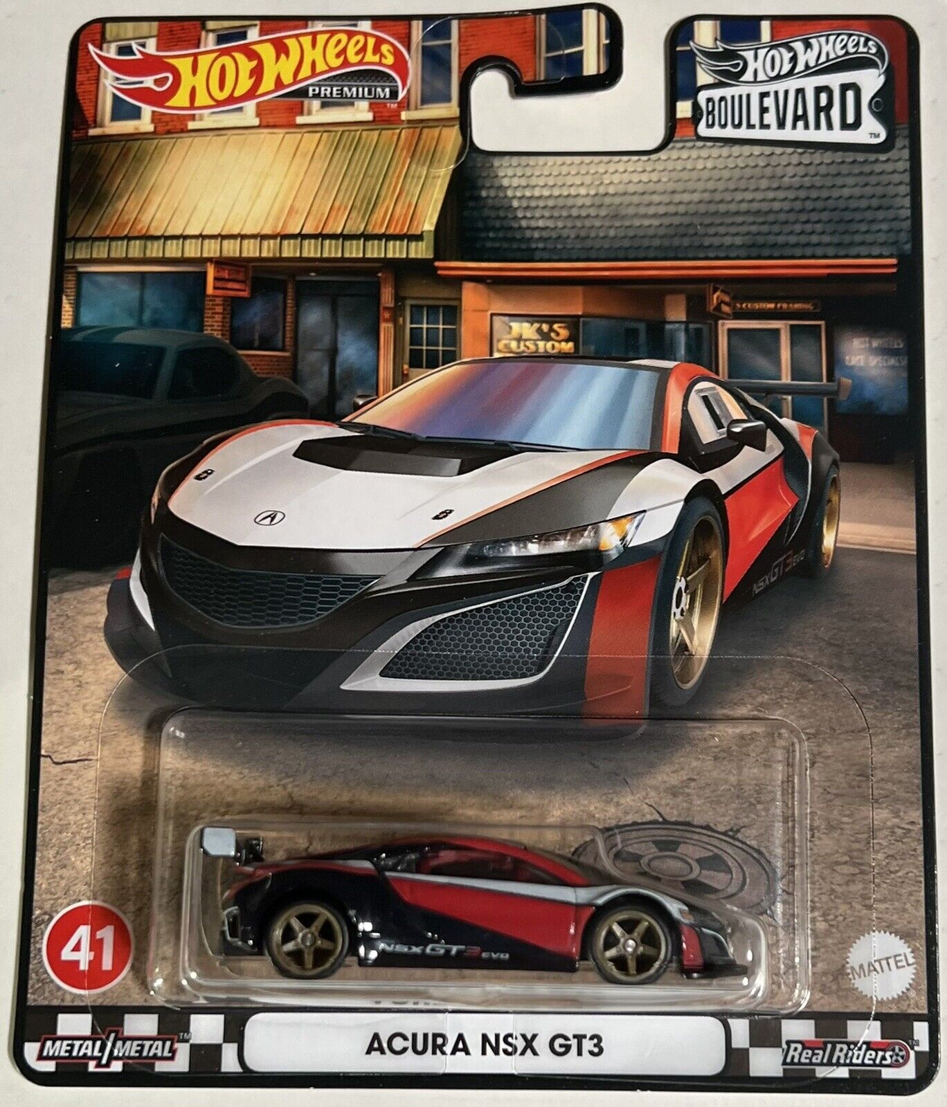 Hot Wheels Premium Modeliukas Acura NSX GT3