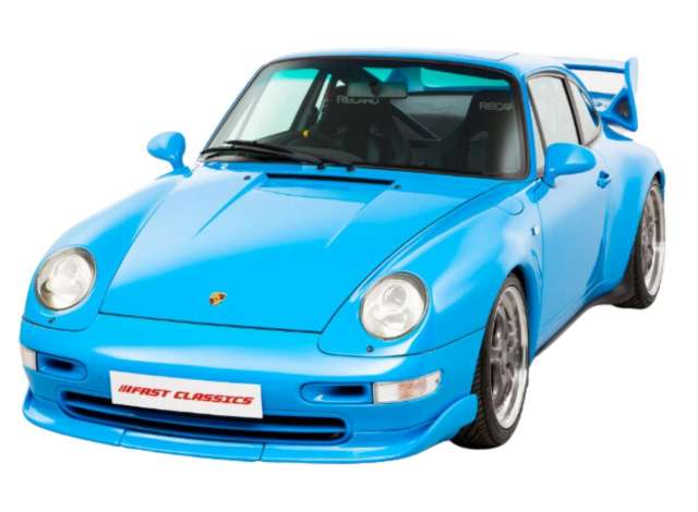 PRE-ORD3R Solido Modeliukas 1/18 1997 Porsche 911 (993) Clubsport,riviera blue
