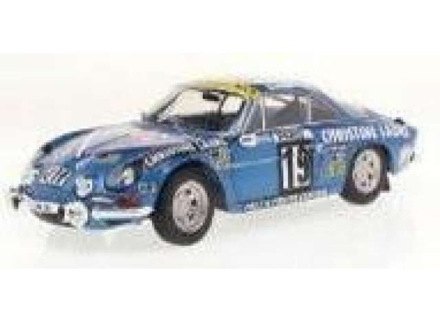 PRE-ORD3R Solido Modeliukas 1976 Alpine A110 1600S Rallye Monte-Carlo, blue/various