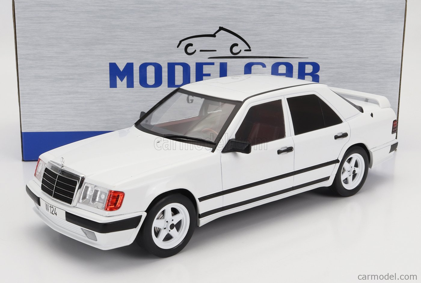 PRE-ORD3R MCG Modeliukas 1/18 1986 Mercedes-Benz W124 Tuning, white