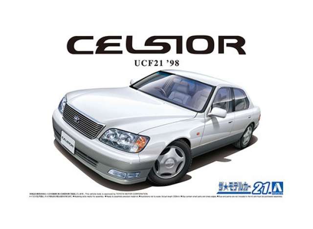 PRE-ORD3R Aoshima Modeliukas 1/24 1998 Toyota UFC21 Celsior C-type, plastic modelkit