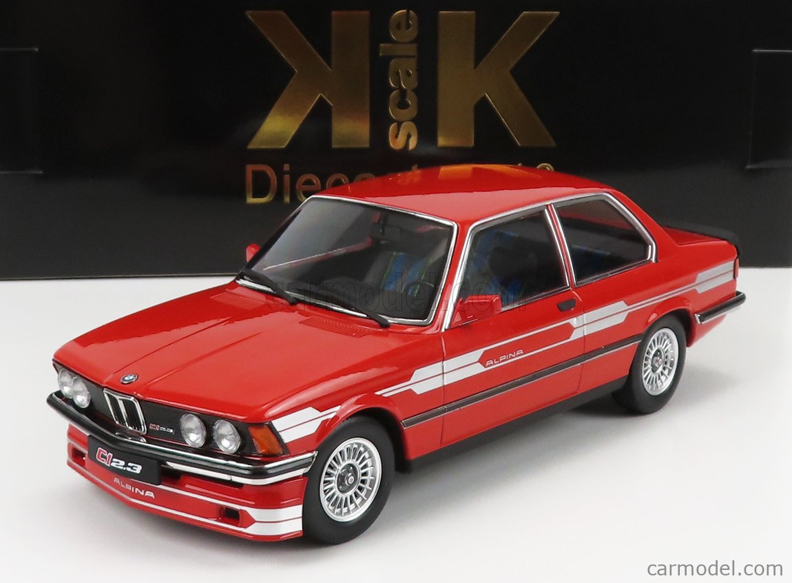 KK Scale Modeliukas 1/18 1980 BMW Alpina C1 2.3 E21, red