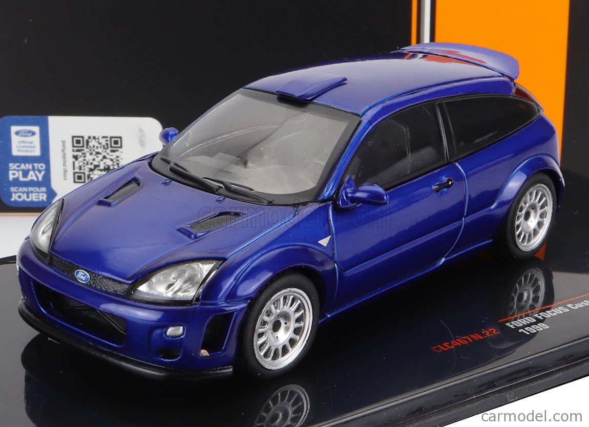 PRE-ORD3R IXO Models Modeliukas 1/43 Ford Focus RS, blue